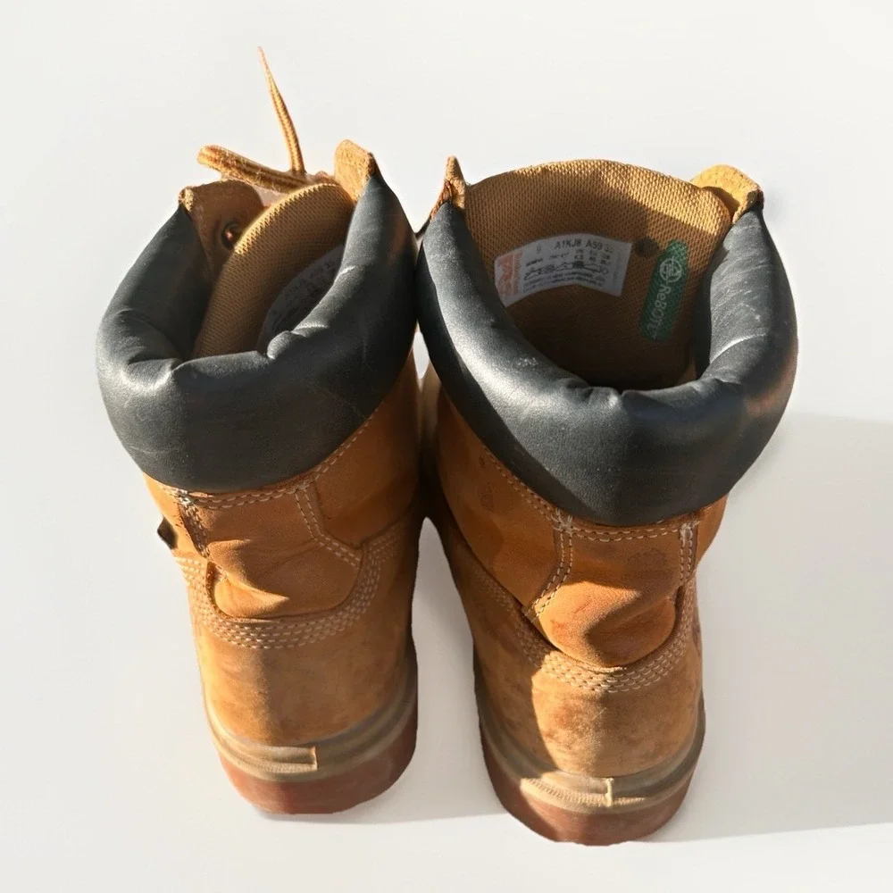 TIMBERLAND Pro 24/7 Direct Attach Steel Toe Boots Wmns 9‎ Wheat A1KJ8 Waterproof